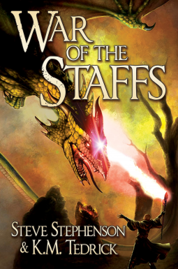 book cover for War of the Staffs
