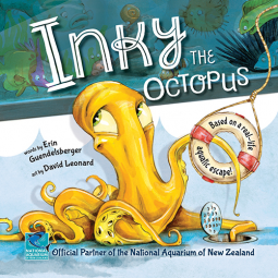 book cover for Inky the Octopus