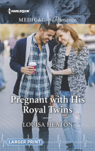 book cover for Pregnant with His Royal Twins