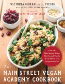 book cover for The Main Street Vegan Academy Cookbook