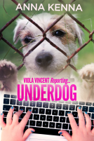 book cover for Viola Vincent Reporting...Underdog