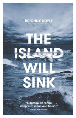 book cover for The Island Will Sink