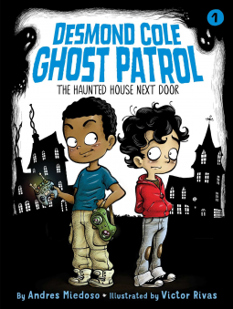 book cover for The Haunted House Next Door