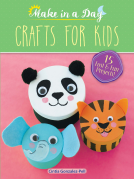 book cover for Make in a Day: Crafts for Kids