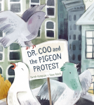book cover for Dr. Coo and the Pigeon Protest