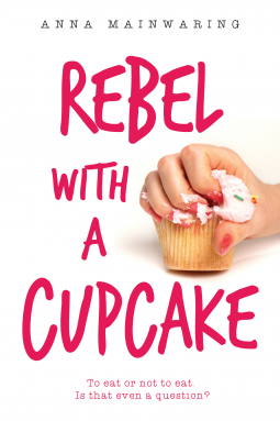 book cover for Rebel with a Cupcake