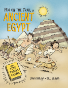 book cover for Hot on the Trail in Ancient Egypt