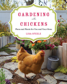 book cover for Gardening with Chickens