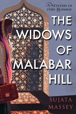 book cover for The Widows of Malabar Hill