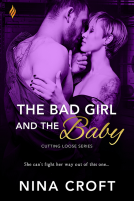 book cover for The Bad Girl and the Baby