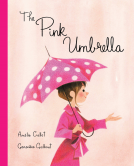 book cover for The Pink Umbrella