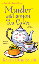 book cover for Murder with Lemon Tea Cakes