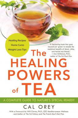 book cover for The Healing Powers of Tea