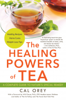 book cover for The Healing Powers of Tea