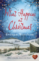book cover for What Happens at Christmas