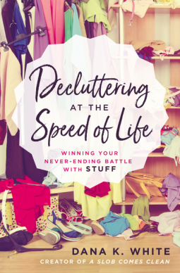 book cover for Decluttering at the Speed of Life