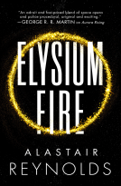 book cover for Elysium Fire