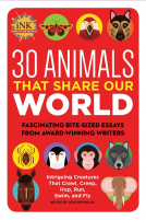 book cover for 30 Animals That Share Our World