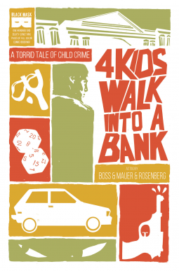 book cover for 4 Kids Walk Into A Bank
