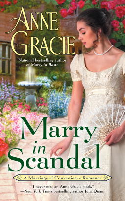 book cover for Marry in Scandal