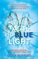 book cover for The Taste of Blue Light