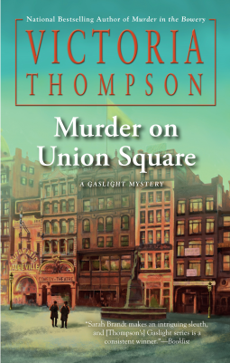 book cover for Murder on Union Square