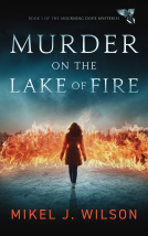 book cover for Murder on the Lake of Fire