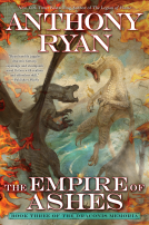book cover for The Empire of Ashes
