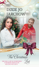 book cover for The Christmas List