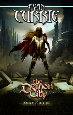 book cover for The Demon City