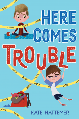 book cover for Here Comes Trouble