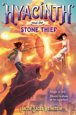 book cover for Hyacinth and the Stone Thief