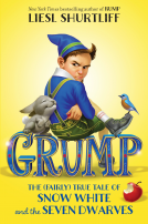 book cover for Grump: The (Fairly) True Tale of Snow White and the Seven Dwarves