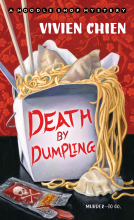 book cover for Death by Dumpling