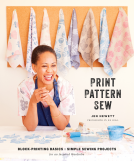 book cover for Print, Pattern, Sew