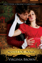 book cover for Mistletoe Magic
