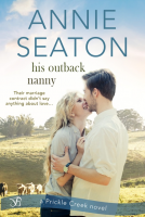 book cover for His Outback Nanny