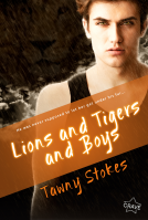 book cover for Lions and Tigers and Boys