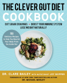 book cover for The Clever Gut Diet Cookbook