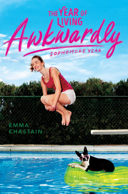 book cover for The Year of Living Awkwardly