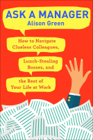 book cover for Ask a Manager