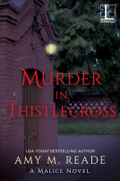 book cover for Murder in Thistlecross