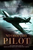 book cover for No Ordinary Pilot