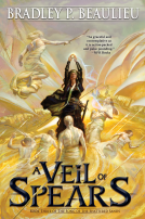 book cover for A Veil of Spears