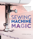 book cover for Sewing Machine Magic