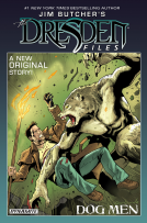 book cover for Jim Butcher’s The Dresden Files: Dog Men