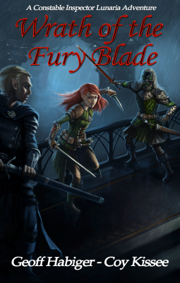book cover for Wrath of the Fury Blade