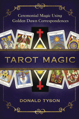 book cover for Tarot Magic