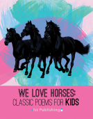 book cover for We Love Horses
