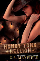 book cover for Honky Tonk Hellion